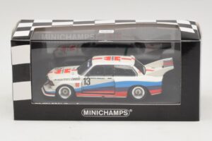 BMW 320i Group 5 #13 M. Winkelhock DRM 1977 Minichamps 1:43 400772313 Metal - imaginea 4 din 4