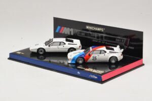 BMW M1 Set Aniversar 25 Ani Minichamps 1:43 402025025 Metal - imaginea 3 din 4
