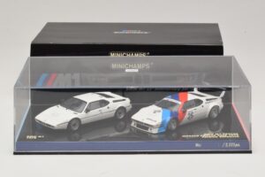 BMW M1 Set Aniversar 25 Ani Minichamps 1:43 402025025 Metal - imaginea 4 din 4