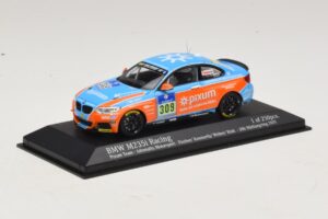 BMW M235i Pixum Team #309 Fischer / Konnerth 24 Hours of Nurburgring 2015 Minichamps 1:43 437152509 Metal - imaginea 2 din 4