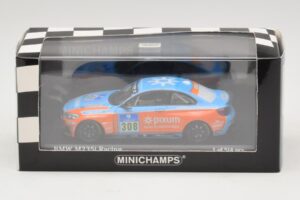 BMW M235i Team Adrenalin #308 Fischer / Zils 24 Hours of Nurburgring 2014 Minichamps 1:43 437142408 Metal - imaginea 4 din 4