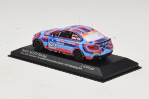 BMW M235i Team BMW Motorsport #235 Bovigdon 24 Hours of Nurburgring 2014 Minichamps 1:43 437142435 Metal - imaginea 3 din 4