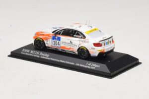 BMW M235i Team Rent2drive #304 Ackermann / Wishkirchen 24 Hours of Nurburgring 2015 Minichamps 1:43 437152504 Metal - imaginea 3 din 4