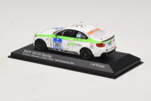 BMW M235i ToolFuel #303 Krohn 24 Hours of Nurburgring 2014 Minichamps 1:43 437142403 Metal - imaginea 3 din 4
