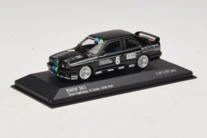 BMW M3 E30 #6 F. Grohs DTM 1987 Minichamps 1:43 430872006 Metal - imaginea 2 din 4