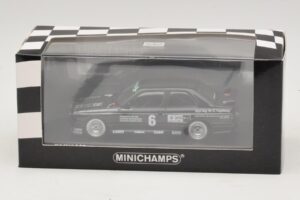 BMW M3 E30 #6 F. Grohs DTM 1987 Minichamps 1:43 430872006 Metal - imaginea 4 din 4