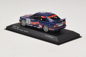BMW M3 E30 Auto Maas #42 Becker DTM 1992 Minichamps 1:43 430922042 Metal - imaginea 3 din 4