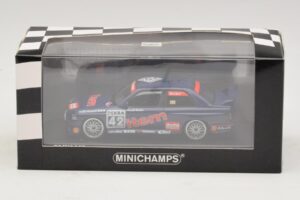 BMW M3 E30 Auto Maas #42 Becker DTM 1992 Minichamps 1:43 430922042 Metal - imaginea 4 din 4