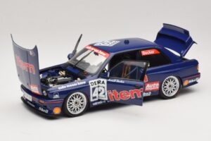 BMW M3 E30 Auto Maass #42 H. Becker DTM 1992 Minichamps 1:18 180922042 Metal - imaginea 2 din 8