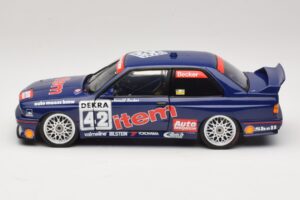BMW M3 E30 Auto Maass #42 H. Becker DTM 1992 Minichamps 1:18 180922042 Metal - imaginea 4 din 8