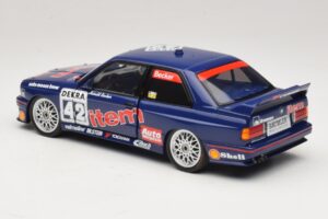 BMW M3 E30 Auto Maass #42 H. Becker DTM 1992 Minichamps 1:18 180922042 Metal - imaginea 7 din 8