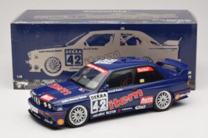 BMW M3 E30 Auto Maass #42 H. Becker DTM 1992 Minichamps 1:18 180922042 Metal - imaginea 8 din 8