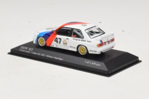BMW M3 E30 M-Team Linder #47 Vogt / Herger Winners ETC Zolder 1987 Minichamps 1:43 430872047 Metal - imaginea 3 din 4