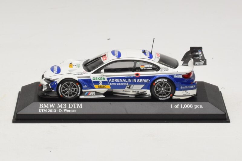 BMW M3 E92 DTM #2 D. Werner BMW Team Schnitzer DTM 2013 Minichamps 1:43 BMW M3 E92 DTM #2 D. Werner BMW Team Schnitzer DTM 2013 Minichamps 1:43 410132202 Metal