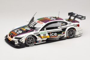 BMW M3 E92 DTM #21 M. Wittmann BMW Team MTEK 2013 Minichamps 1:18 100132221 Metal - imaginea 2 din 8