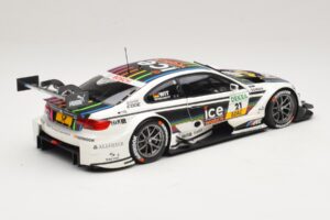 BMW M3 E92 DTM #21 M. Wittmann BMW Team MTEK 2013 Minichamps 1:18 100132221 Metal - imaginea 3 din 8