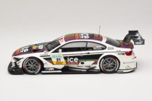 BMW M3 E92 DTM #21 M. Wittmann BMW Team MTEK 2013 Minichamps 1:18 100132221 Metal - imaginea 4 din 8