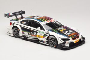 BMW M3 E92 DTM #21 M. Wittmann BMW Team MTEK 2013 Minichamps 1:18 100132221 Metal - imaginea 6 din 8