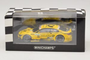 BMW M3 E92 DTM #22 T. Glock BMW Team MTEK DTM 2013 Minichamps 1:43 410132222 Metal - imaginea 4 din 4