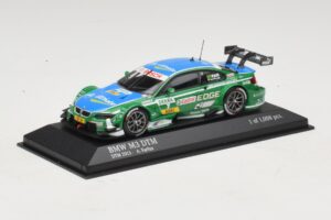 BMW M3 E92 DTM #7 A. Farfus BMW Team RBM DTM 2013 Minichamps 1:43 410132207 Metal - imaginea 2 din 4