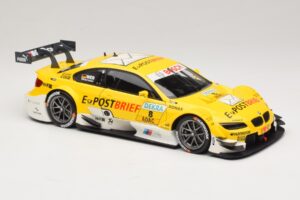 BMW M3 E92 DTM #8 D. Werner BMW Team Schnitzer 2012 Minichamps 1:18 100122208 Metal - imaginea 6 din 8