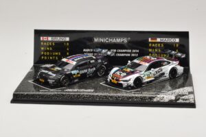 BMW M3 & M4 DTM Champions Set B. Spengler / M. Wittmann 2012 & 2014 Minichamps 1:43 412020723 Metal