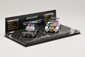 BMW M3 & M4 DTM Champions Set B. Spengler / M. Wittmann 2012 & 2014 Minichamps 1:43 412020723 Metal - imaginea 2 din 5