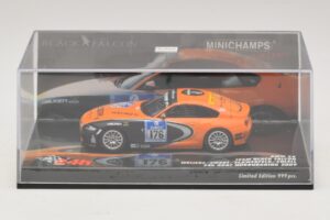 BMW Z4 GT3 Black Falcon #176 24 Hours of Nürburgring 2009 Minichamps 1:43 437092776 Metal - imaginea 4 din 5