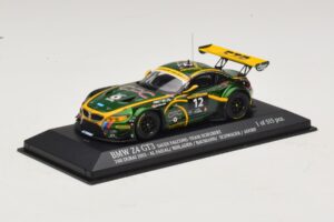 BMW Z4 GT3 Saudi Falcons #12 Al Faisal / Binladen 24 Hours of Dubai 2013 Minichamps 1:43 437132412 Metal - imaginea 2 din 4