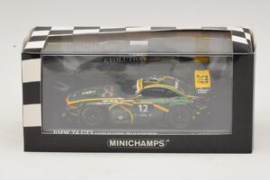 BMW Z4 GT3 Saudi Falcons #12 Al Faisal / Binladen 24 Hours of Dubai 2013 Minichamps 1:43 437132412 Metal - imaginea 4 din 4