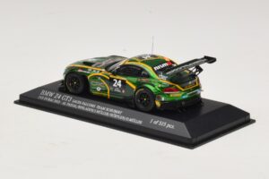 BMW Z4 GT3 Saudi Falcons #24 Al Faisal / Binladen 24 Hours of Dubai 2013 Minichamps 1:43 437132424 Metal - imaginea 3 din 4