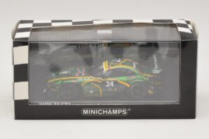 BMW Z4 GT3 Saudi Falcons #24 Al Faisal / Binladen 24 Hours of Dubai 2013 Minichamps 1:43 437132424 Metal - imaginea 4 din 4