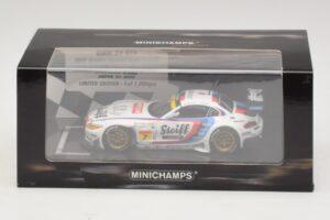 BMW Z4 GT3 Steiff #7 Muller / Ara Super GT 2015 Minichamps 1:43 447152007 Metal - imaginea 5 din 5