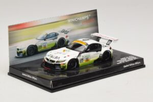 BMW Z4 GT3 Westcoast Racing #52 F. Lestrup ADAC GT Masters 2011 Minichamps 1:43 437112952 Metal - imaginea 2 din 5