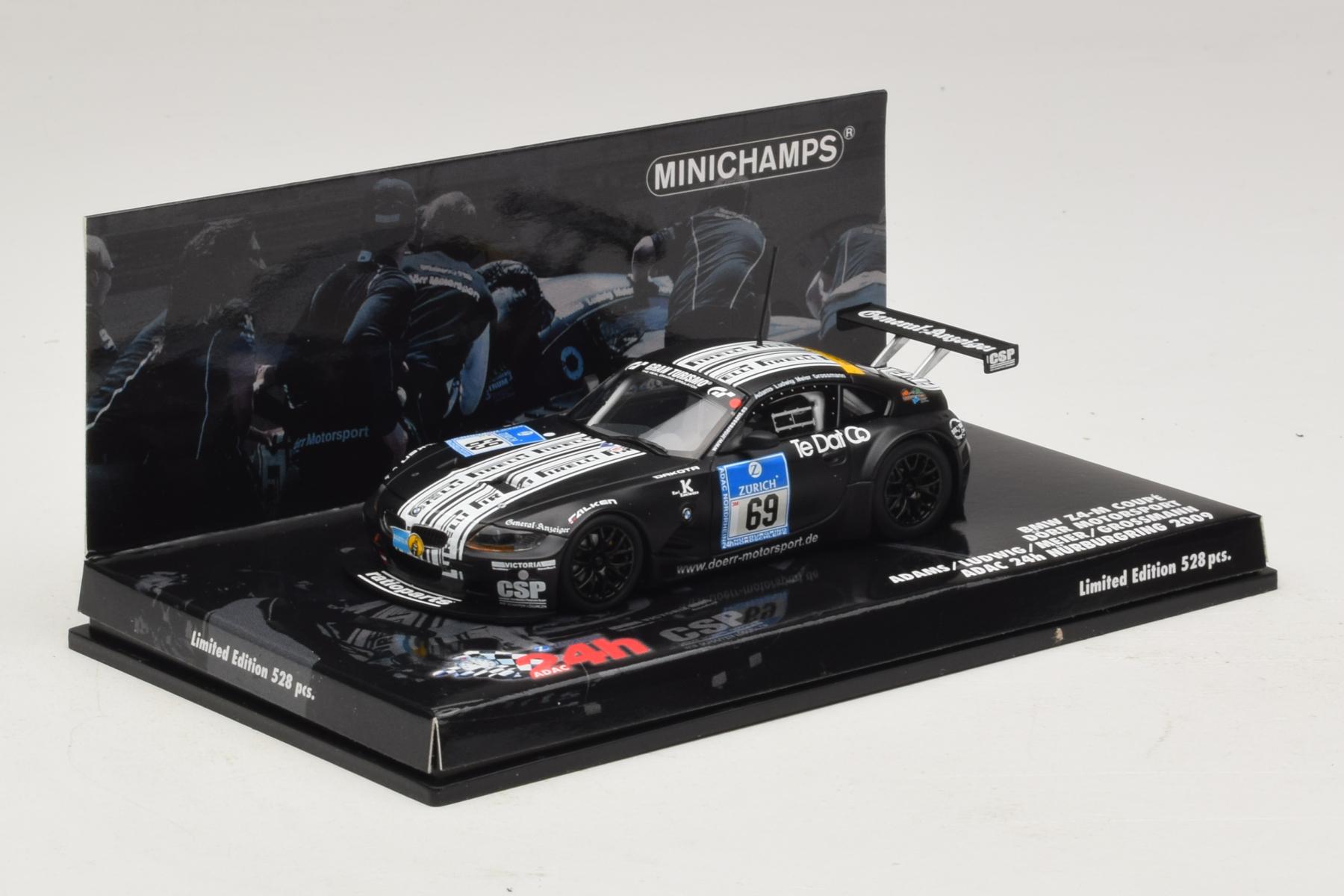 Minichamps BMW Z4 M Coupe #69 Nürburgring 1:43 2009
