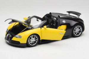 Bugatti Veyron Grand Sport Black Lemon Minichamps 1:18 100110831 Metal - imaginea 2 din 8