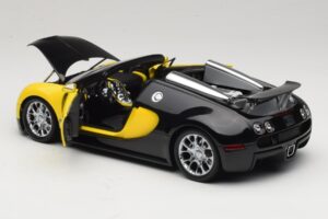 Bugatti Veyron Grand Sport Black Lemon Minichamps 1:18 100110831 Metal - imaginea 5 din 8
