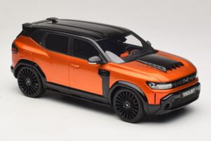 Dacia Duster Mk3 Redust Sport 4x2 Hybrid Metallic Orange Otto 1:18 OT1316 Rășină - imaginea 4 din 6