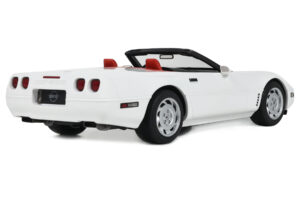 Chevrolet Corvette C4 Cabriolet Arctic White GT Spirit 1:18 GT580 Rășină - imaginea 2 din 5