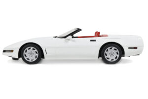 Chevrolet Corvette C4 Cabriolet Arctic White GT Spirit 1:18 GT580 Rășină - imaginea 3 din 5