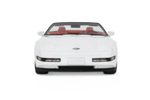 Chevrolet Corvette C4 Cabriolet Arctic White GT Spirit 1:18 GT580 Rășină - imaginea 4 din 5