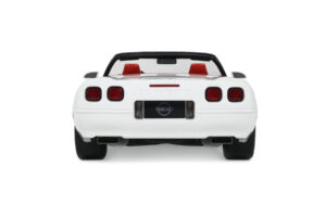Chevrolet Corvette C4 Cabriolet Arctic White GT Spirit 1:18 GT580 Rășină - imaginea 5 din 5