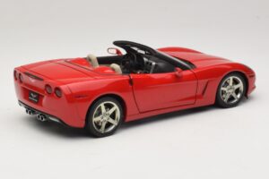 Chevrolet Corvette C6 Cabriolet Roșu AUTOart 1:18 71221 Metal - imaginea 3 din 8