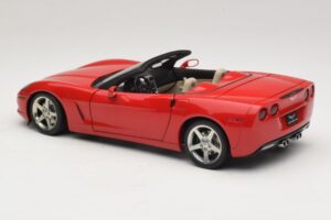 Chevrolet Corvette C6 Cabriolet Roșu AUTOart 1:18 71221 Metal - imaginea 7 din 8