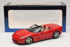 Chevrolet Corvette C6 Cabriolet Roșu AUTOart 1:18 71221 Metal - imaginea 8 din 8