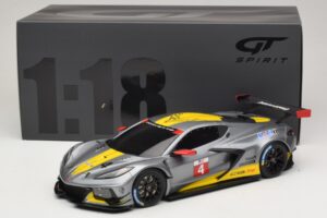 Chevrolet Corvette C8.R Gri GT Spirit 1:18 GT307 Rășină - imaginea 6 din 6