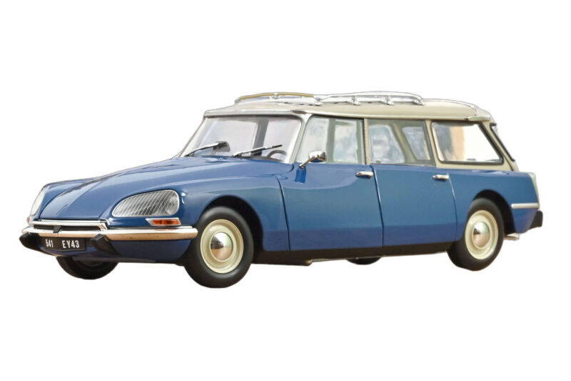 Citroën DS 21 Break Danube Blue Norev 1:18 Citroën DS 21 Break Danube Blue Norev 1:18 181772 Metal
