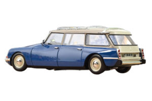 Citroën DS 21 Break Danube Blue Norev 1:18 181772 Metal - imaginea 3 din 4