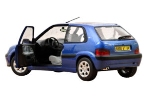 Citroën Saxo VTS Grand Pavois Blue Norev 1:18 181830 Metal - imaginea 2 din 3