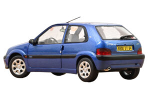 Citroën Saxo VTS Grand Pavois Blue Norev 1:18 181830 Metal - imaginea 3 din 3